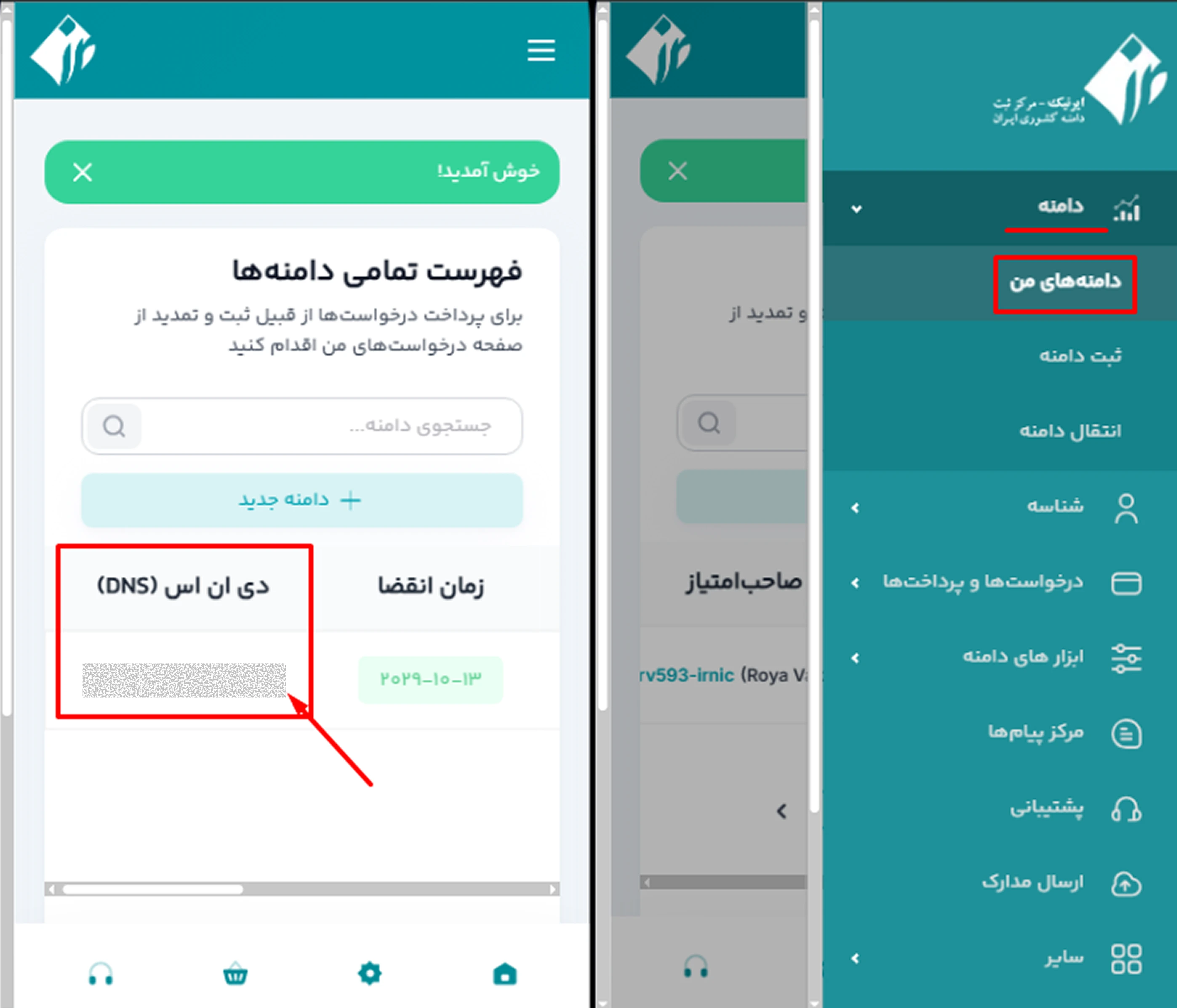 اتصال دامنه